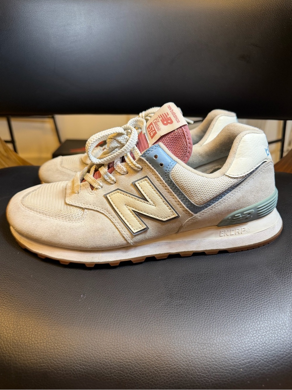 Size 9.5 - New Balance 574v2 Essentials Grey